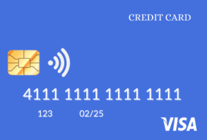 mock credit card